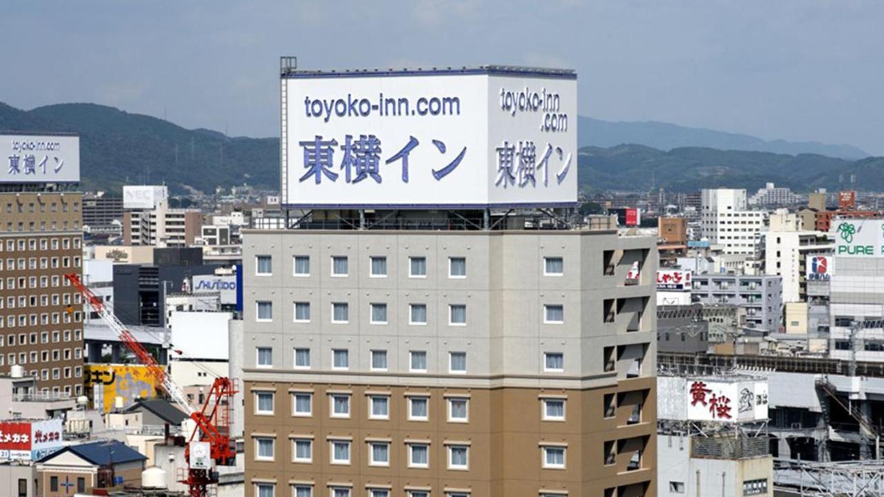Toyoko Inn Okayama Eki Nishi Guchi Migi Eksteriør bilde